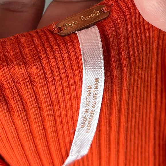 Free People Into You Maxi Dress | Size M | Boho Ruffle Hem V-Neck - Picture 9 of 9